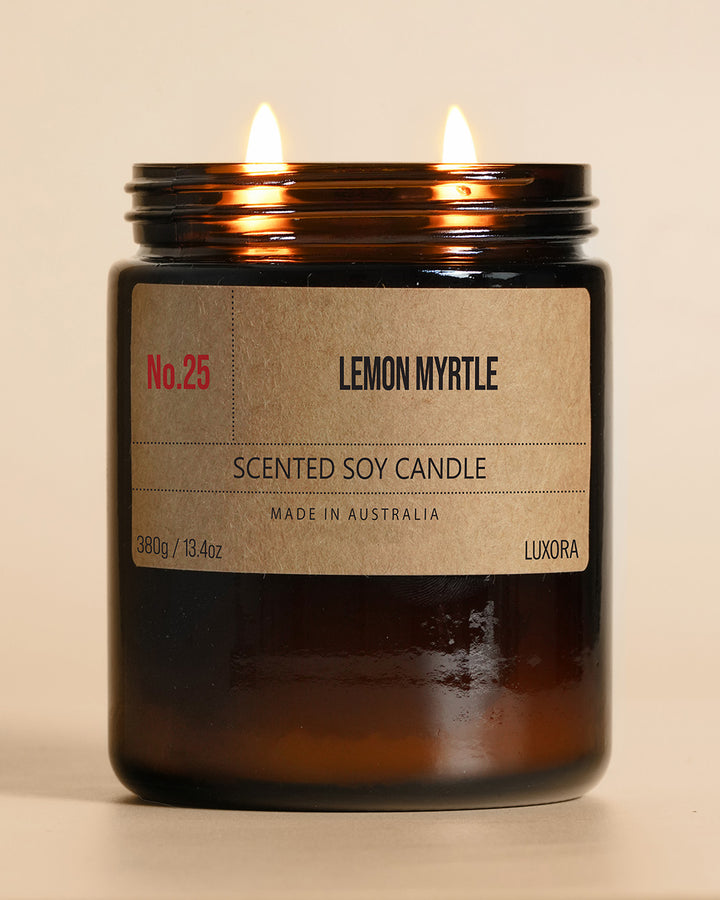 Lemon Myrtle - 380g Soy Candle