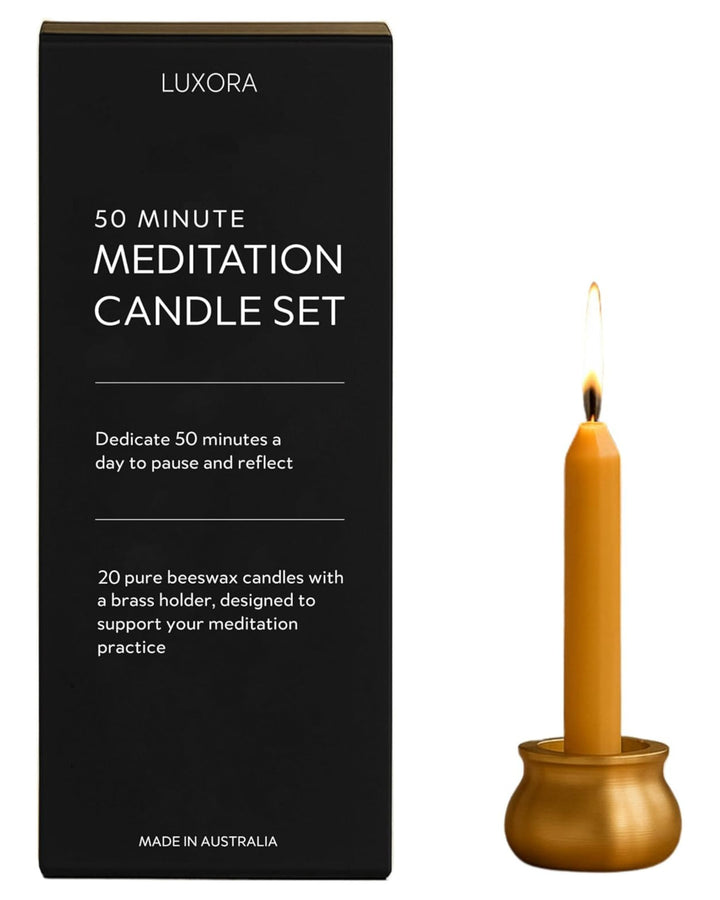 50 Minute Meditation Candle Set