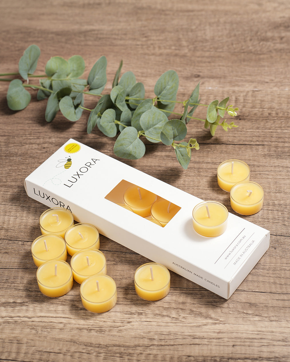 Pure Beeswax Tealights (14pcs)