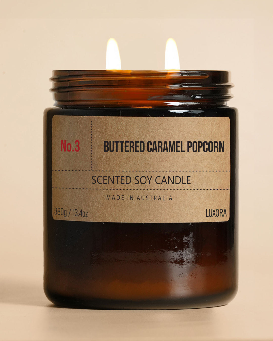 Buttered Caramel Popcorn - 380g Soy Candle