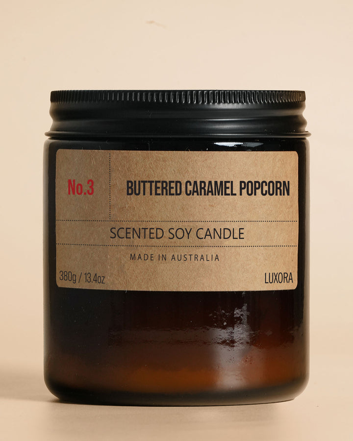 Buttered Caramel Popcorn - 380g Soy Candle