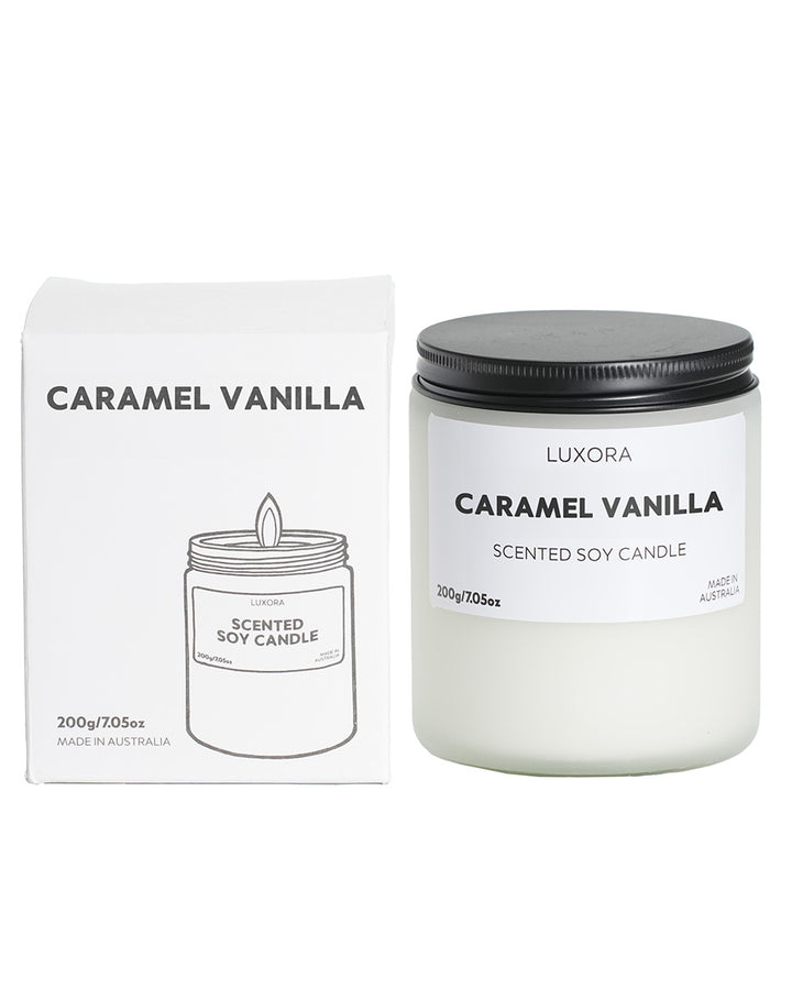 Caramel Vanilla - 200g Soy Candle