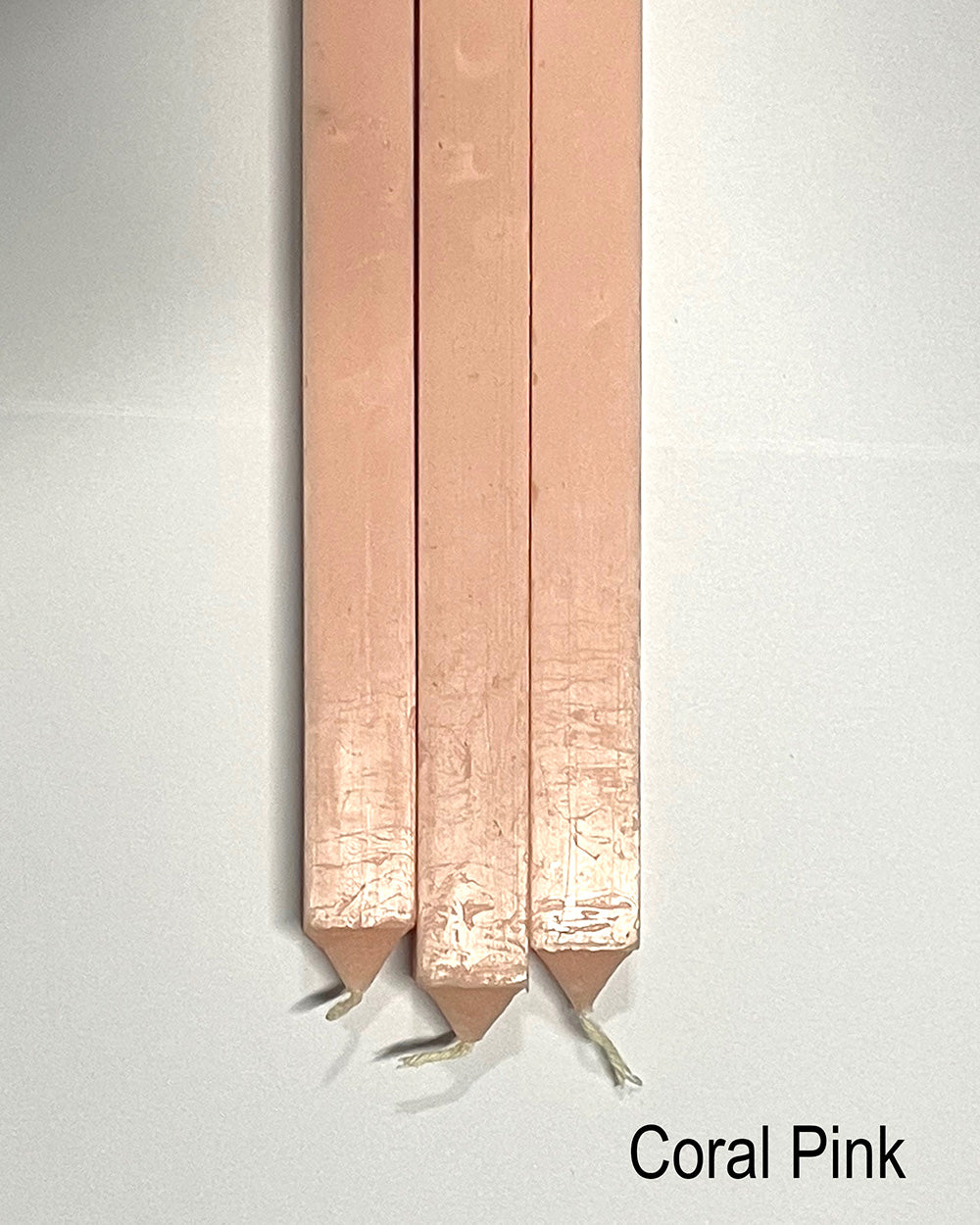 Pink Square Easter Candles - 6pcs