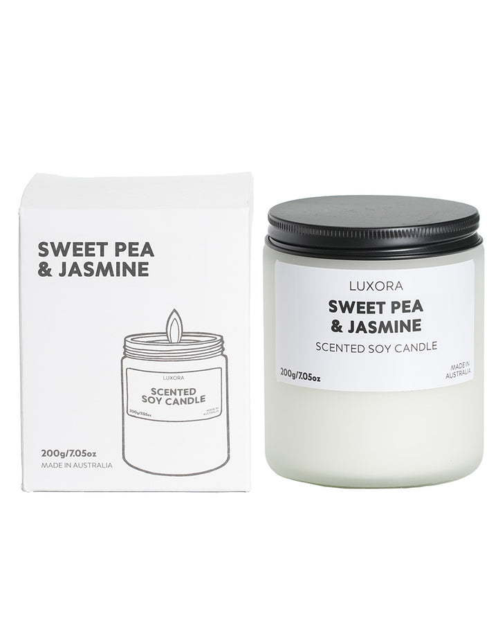 Sweet Pea & Jasmine - 200g Soy Candle