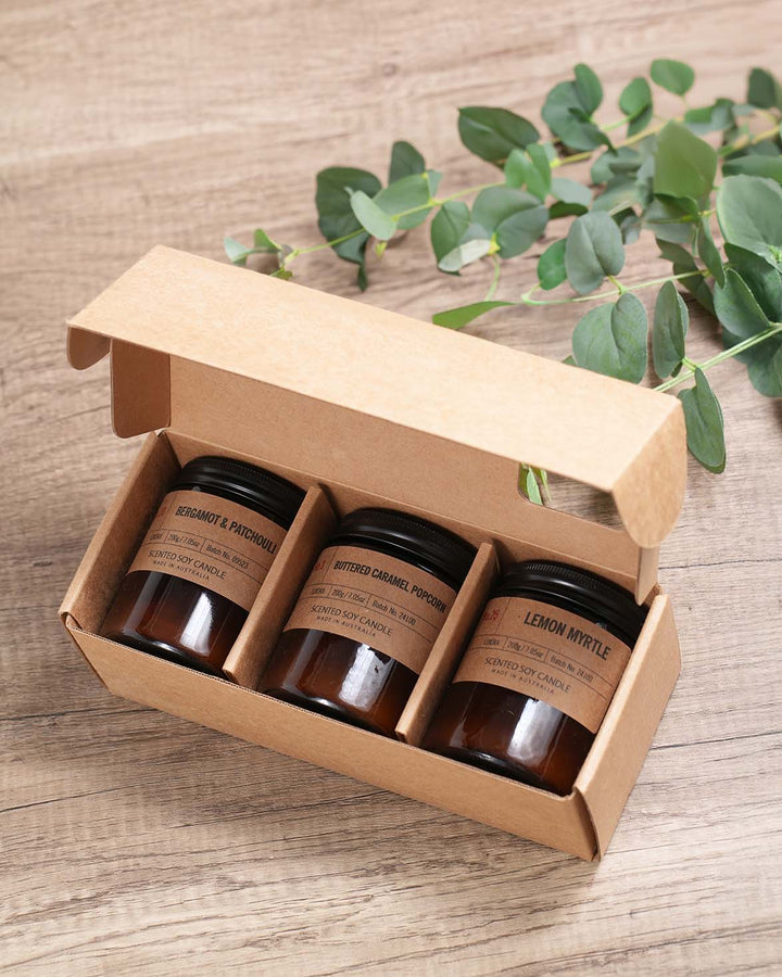 Soy Candle Trio Gift Pack