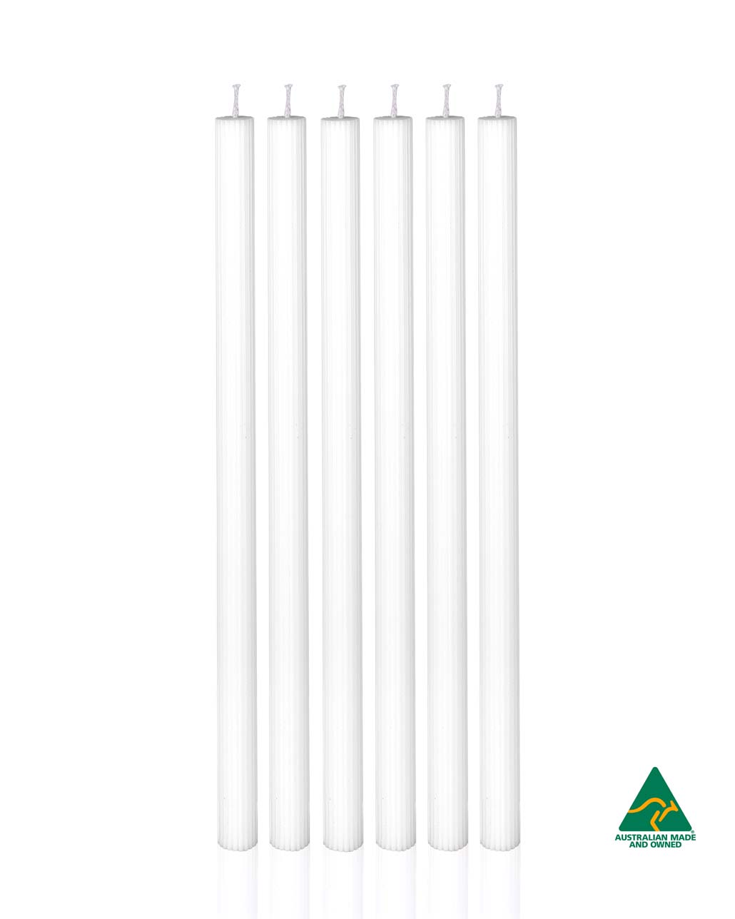 Fluted Easter Candles (6pcs)