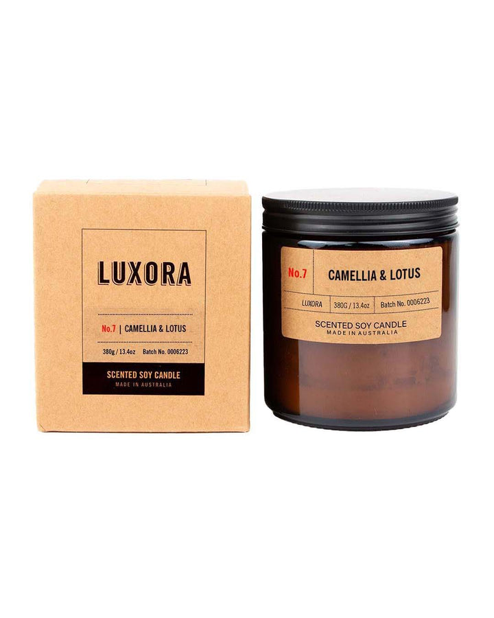 Camellia & Lotus - 380g Soy Candle