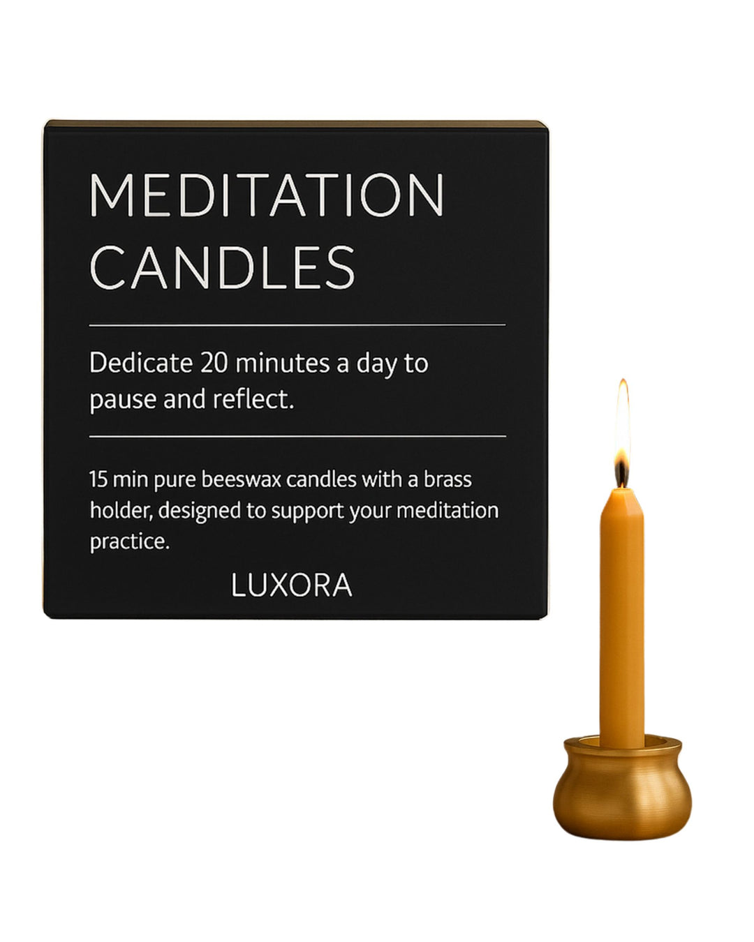 20 Minute Meditation Candle Set