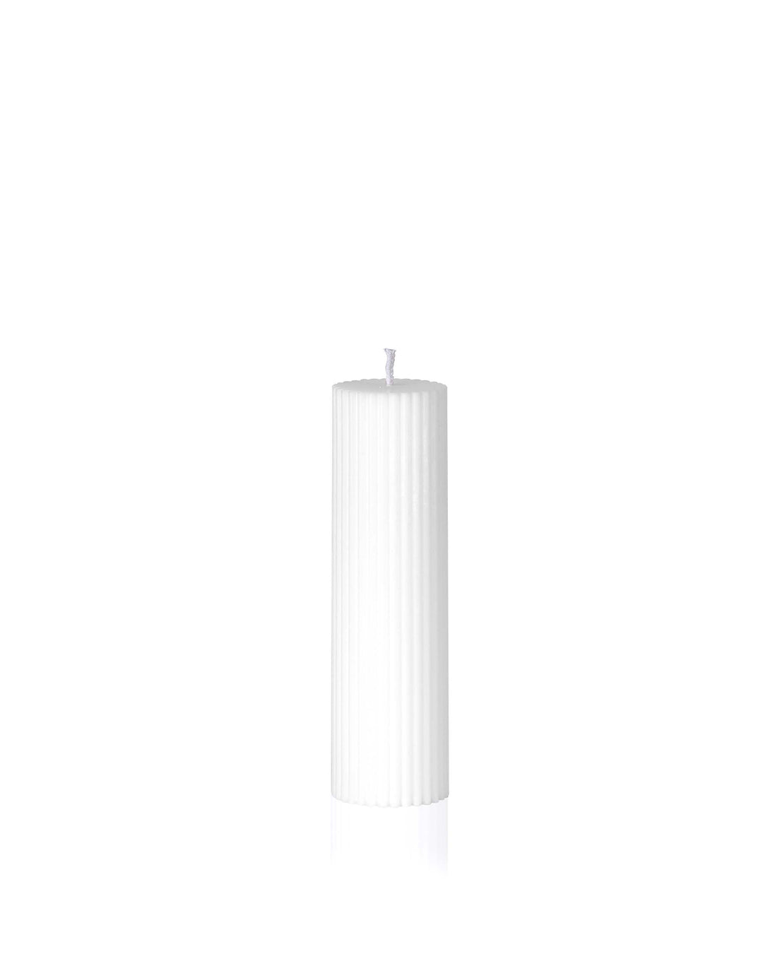 4cm x 15cm Fluted Pillar Candle