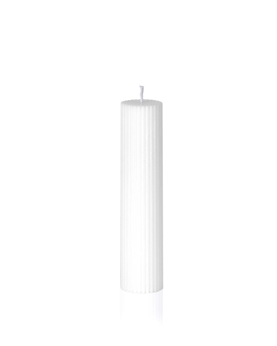 4cm x 23cm Fluted Pillar Candle