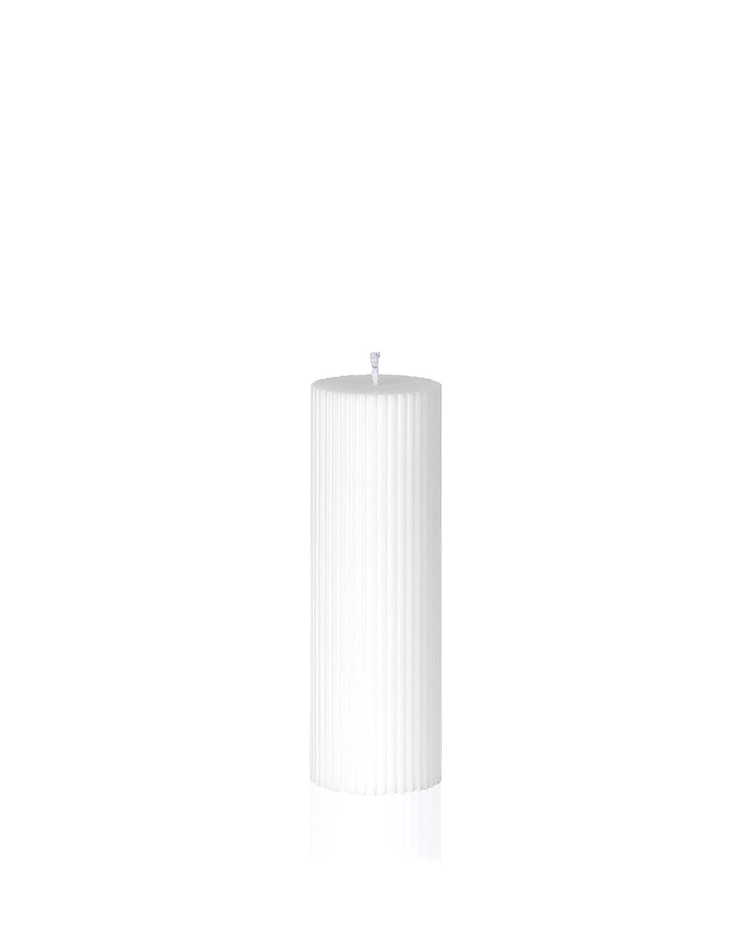 5cm x 15cm Fluted Pillar Candle